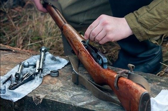 Канал нарезного ствола должен быть очищен до зеркального блеска