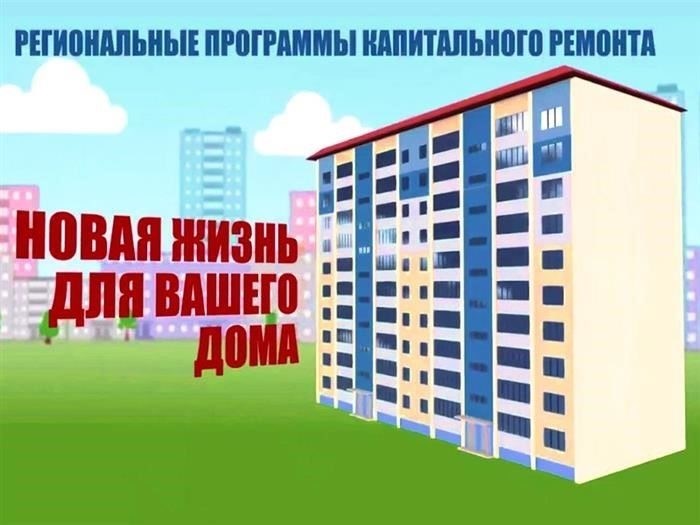 Основные цели, принципы и задачи программы капитального ремонта