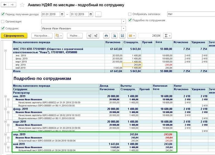 Как отразить межрасчетные начисления и выплаты