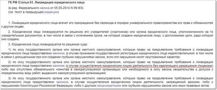 Увольнение на основании нарушения конфиденциальности в соответствии со статьей 83